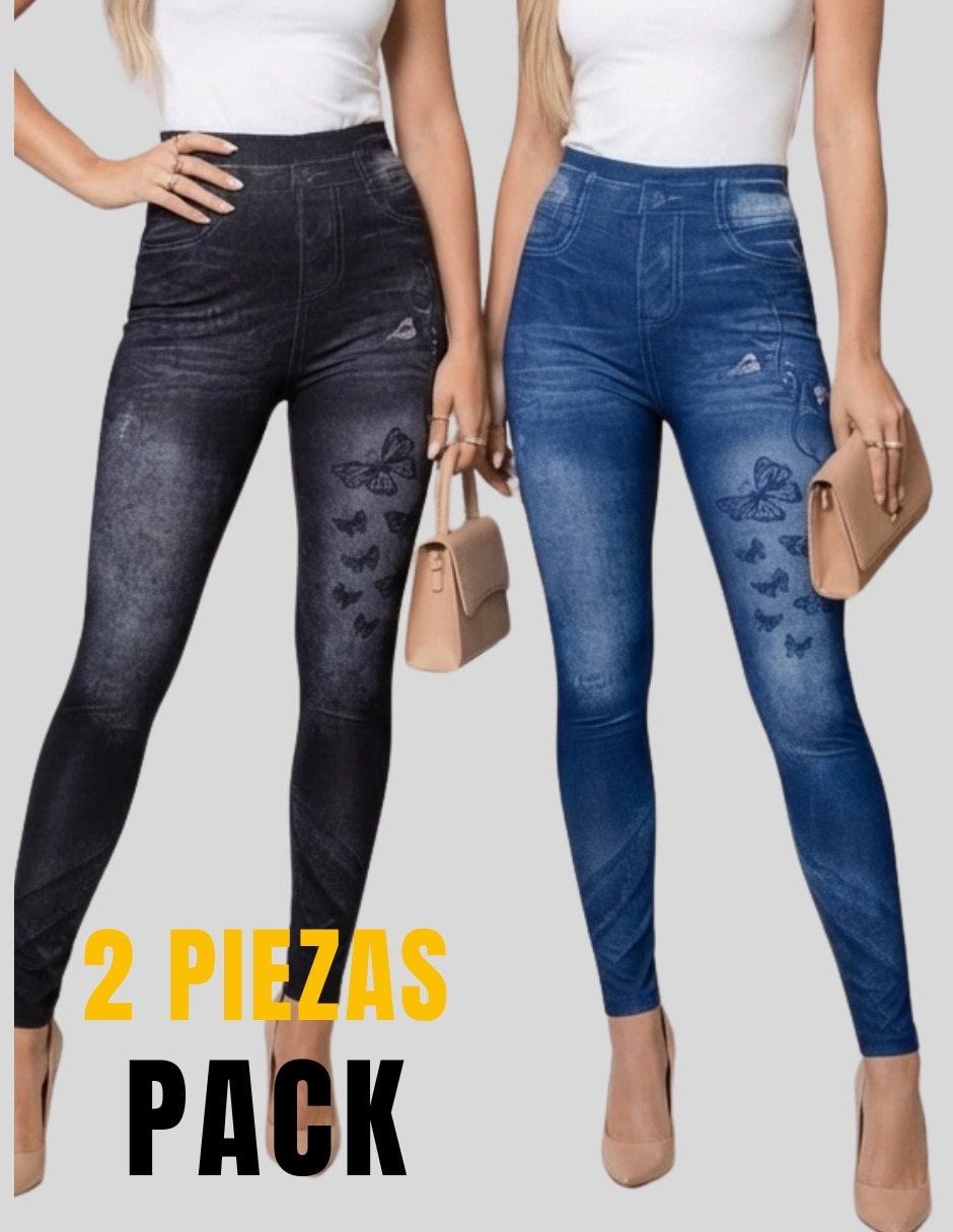 Legging malabis a la cintura alta con elástico para mujer