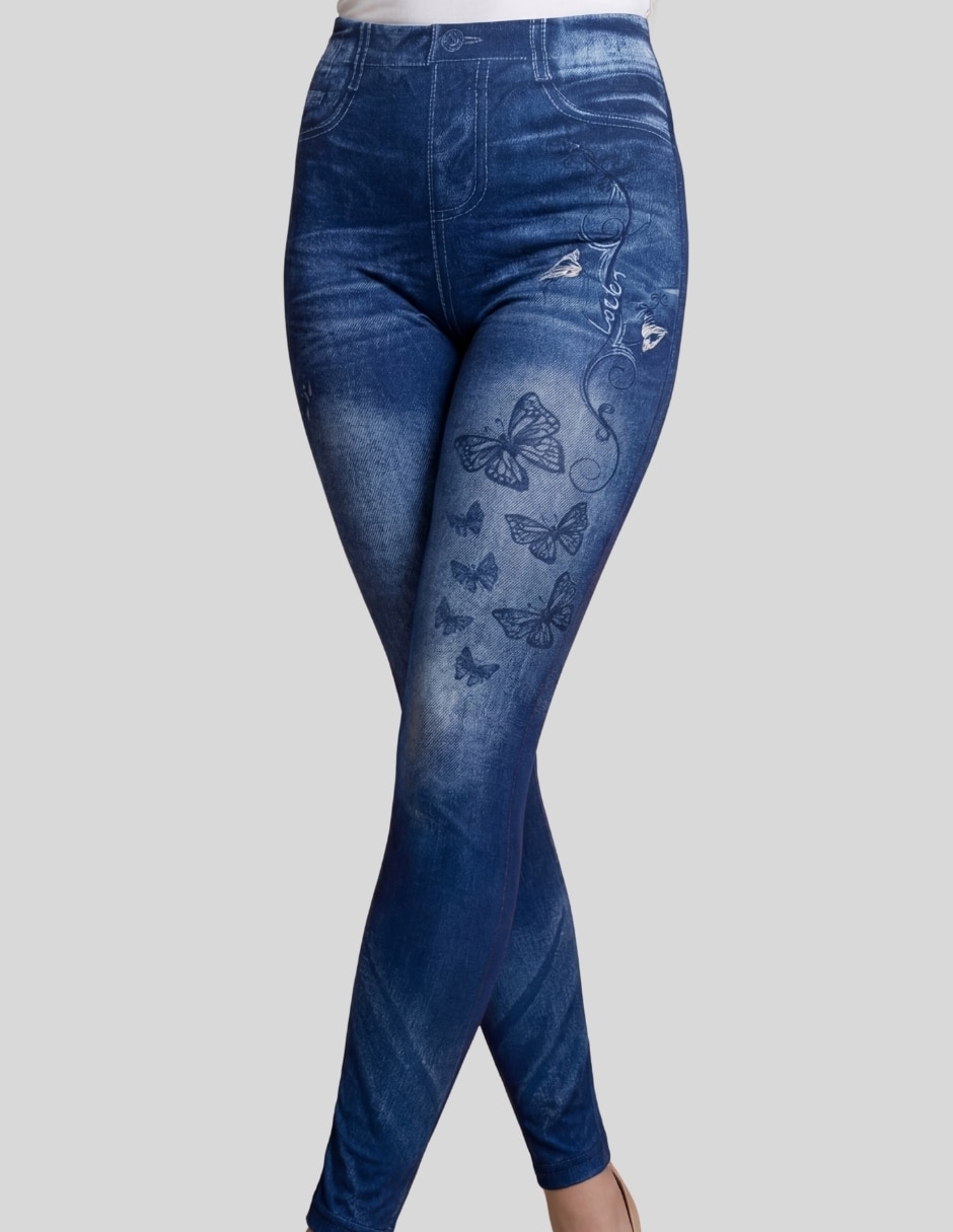 Legging malabis a la cintura alta con elástico para mujer