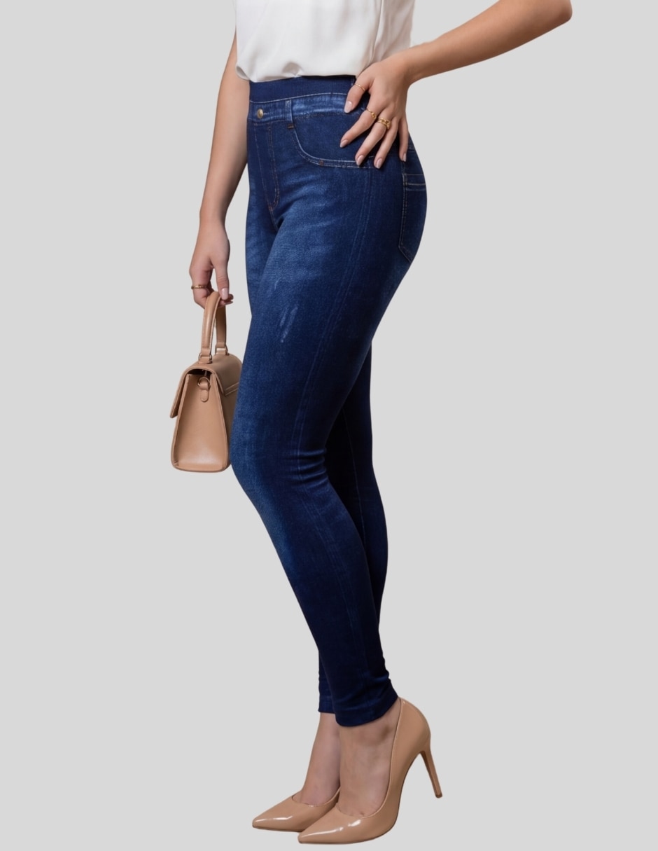 Set legging cintura alta con elástico para mujer 7