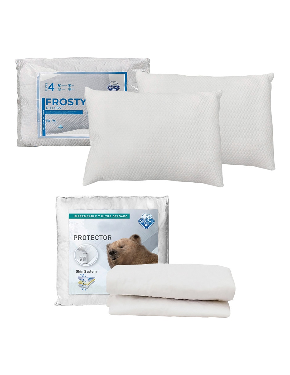 Protector de colchón ultra frosty acolchado impermeable