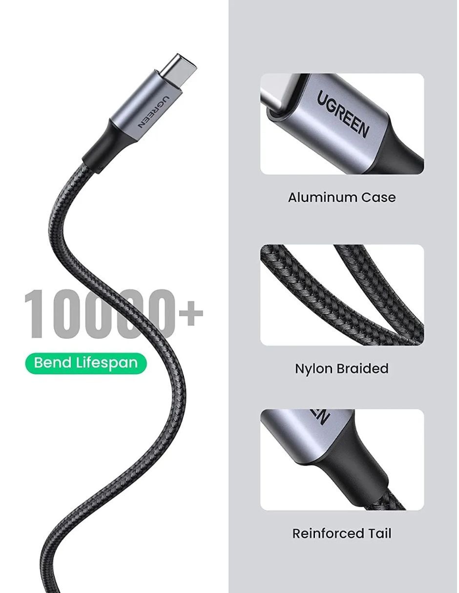 Cable usb c ugreen a tipo usb a de 1 m