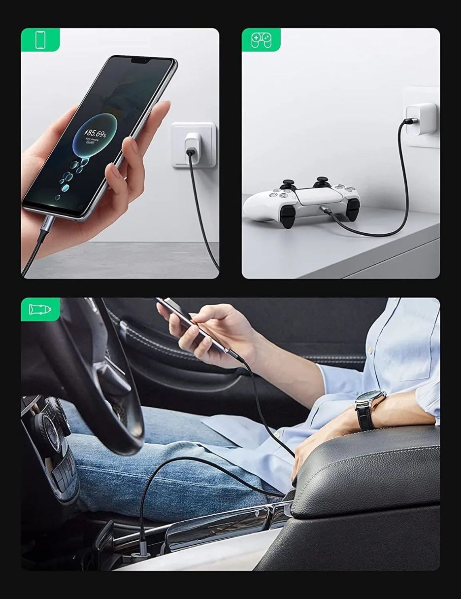 Cable usb c ugreen a tipo usb a de 1 m