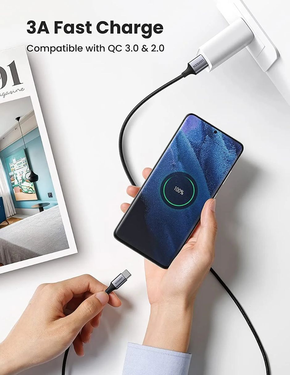 Cable usb c ugreen a tipo usb a de 1 m