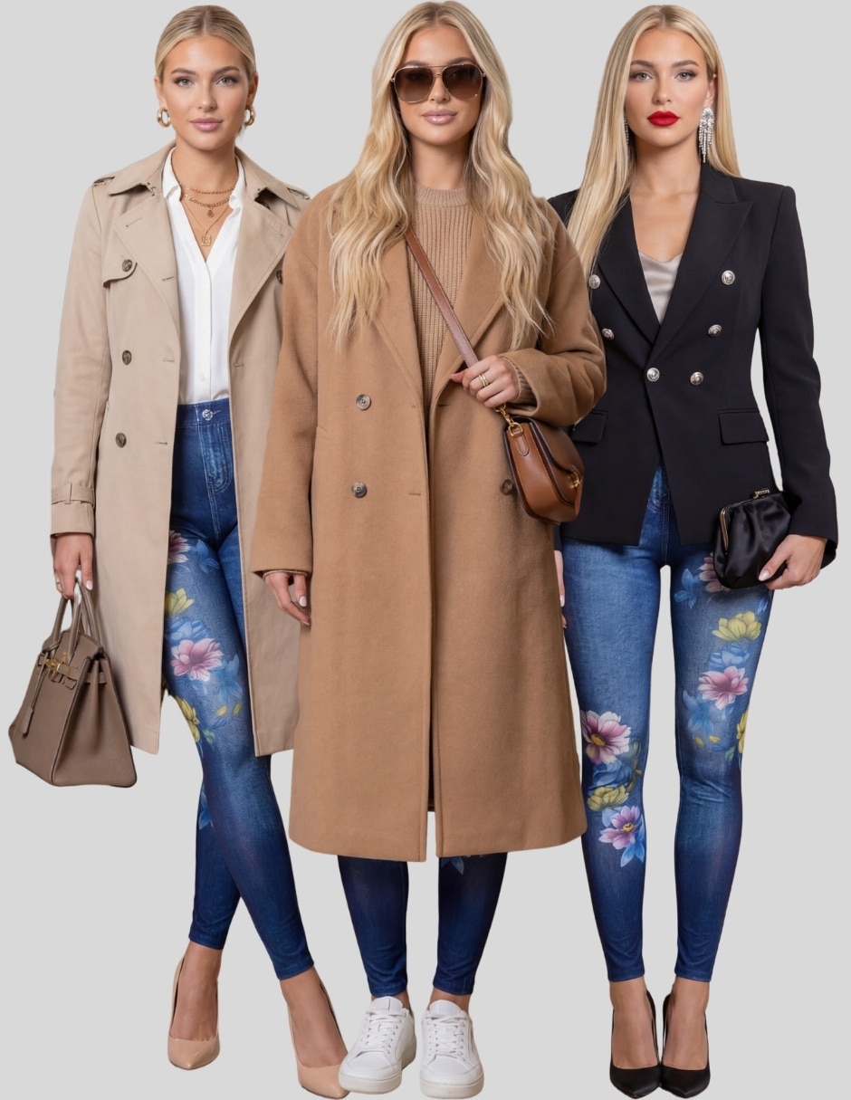 Legging cintura alta con elástico para mujer 4