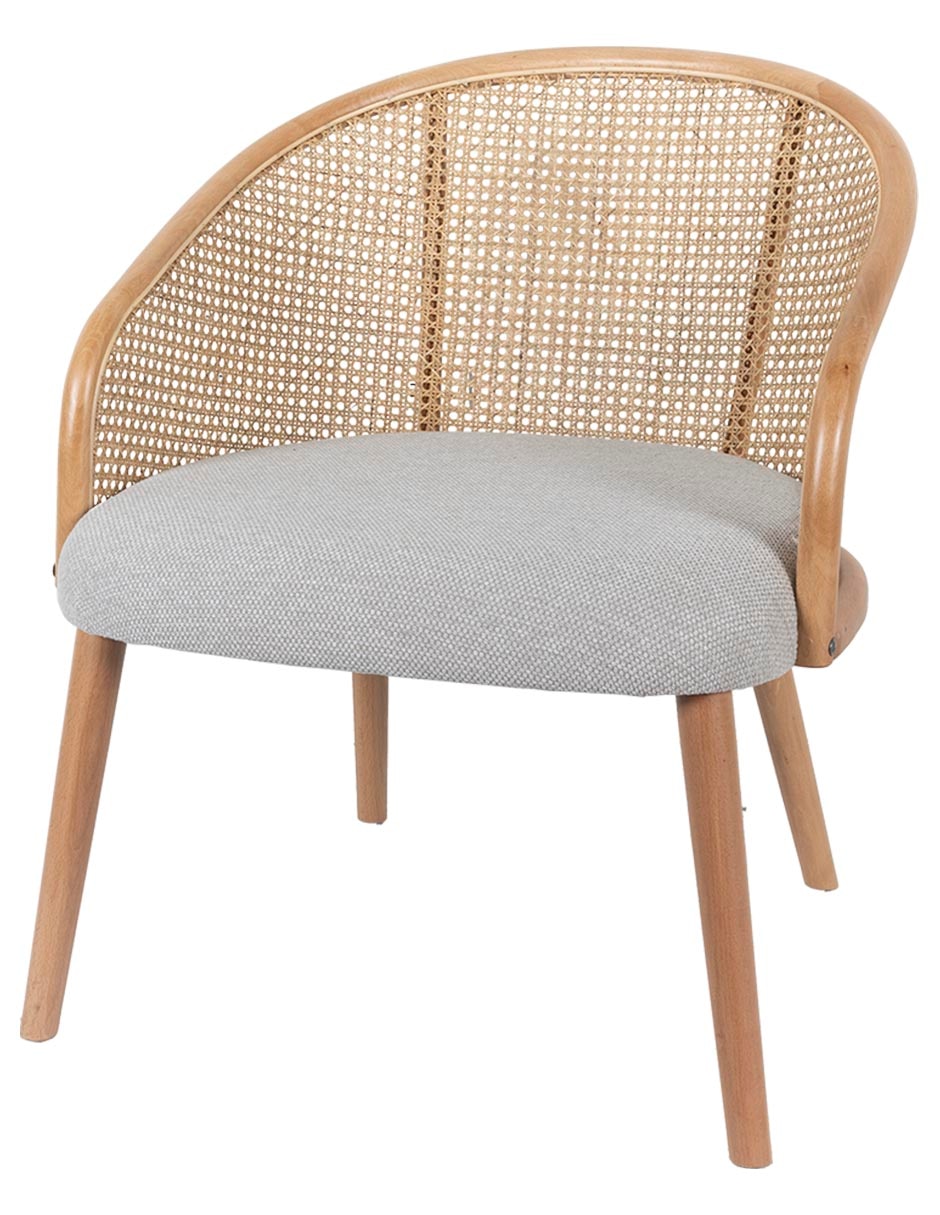 Mandalay de madera y tela