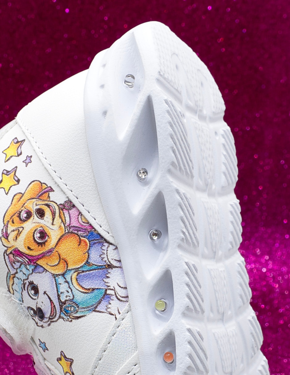 Tenis con luz led Tropicana para niña Paw Patrol