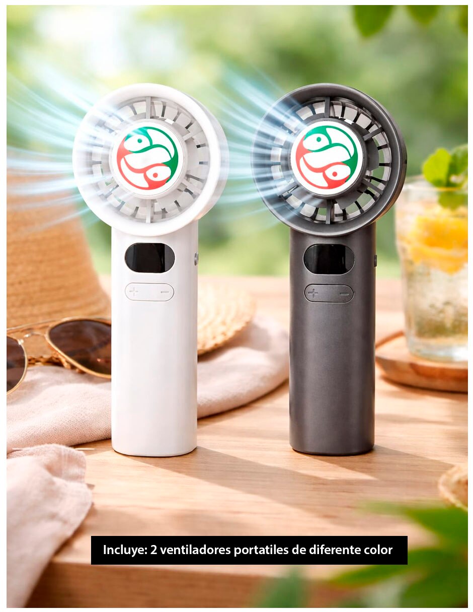 Mini ventilador 32 velocidades 2