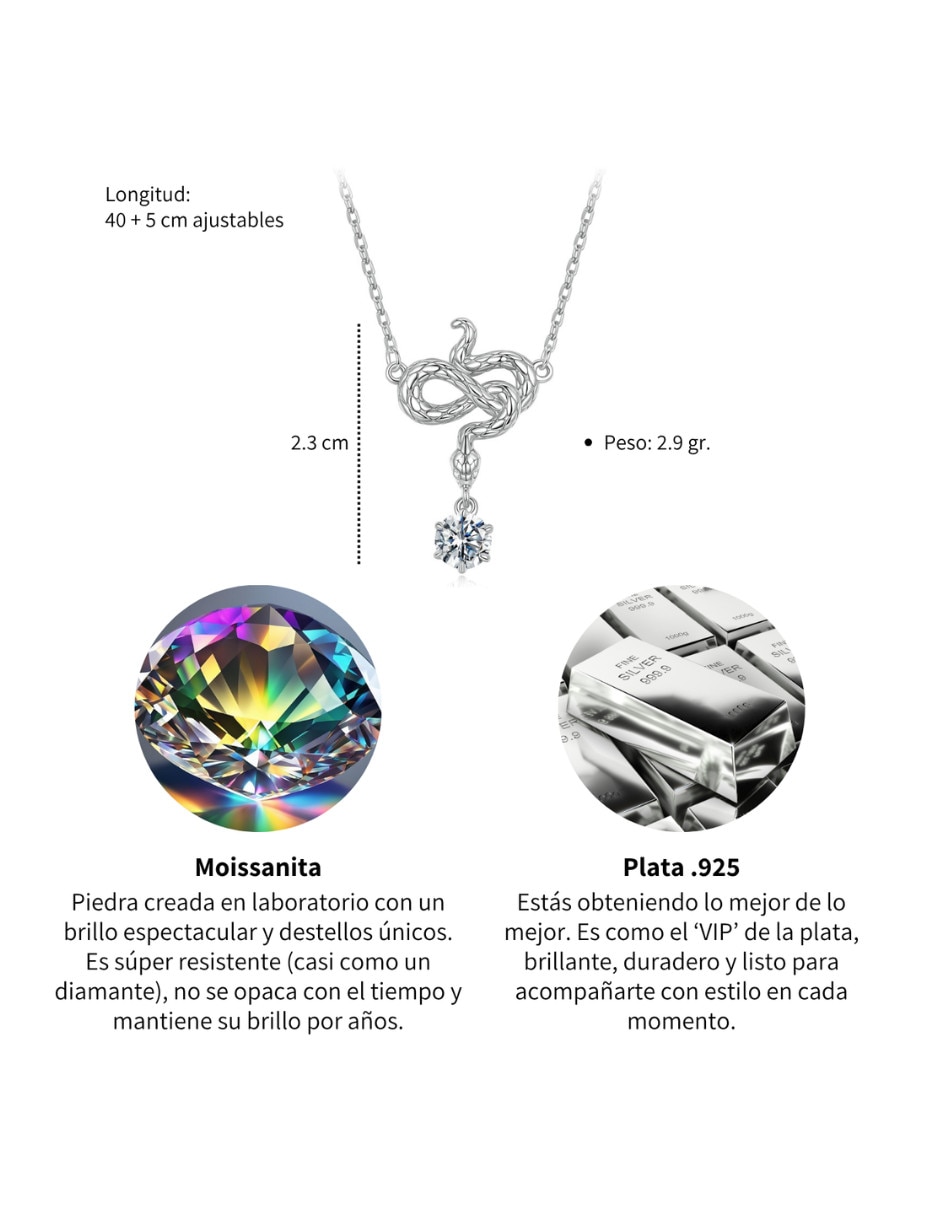 De serpiente chulada nature de plata p 925
