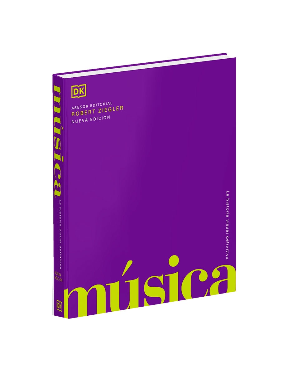 Libro Música: La Historia Visual Definitiva de Dk 2