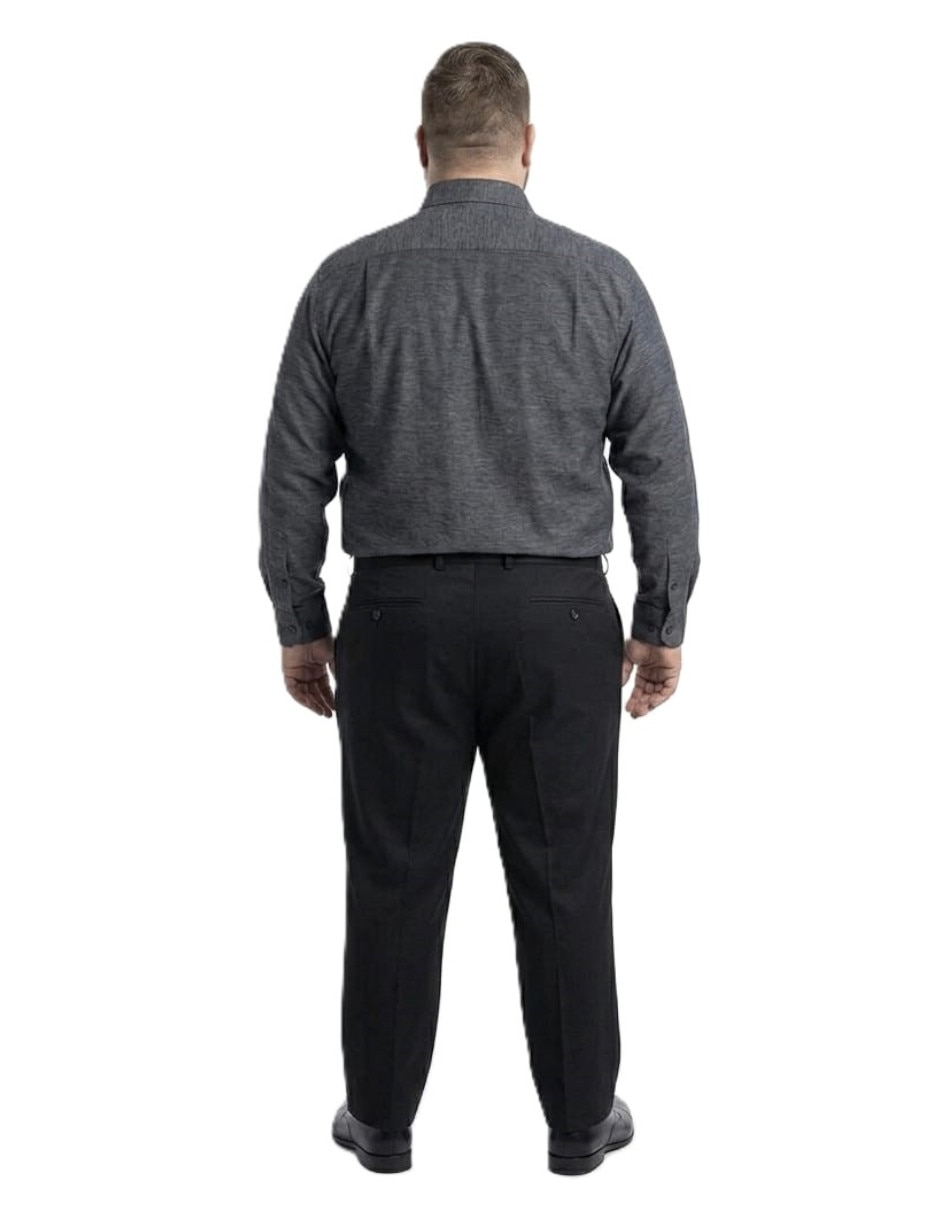Camisa casual michel blanc manga larga para hombre