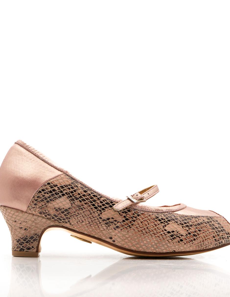 Zapatilla piel