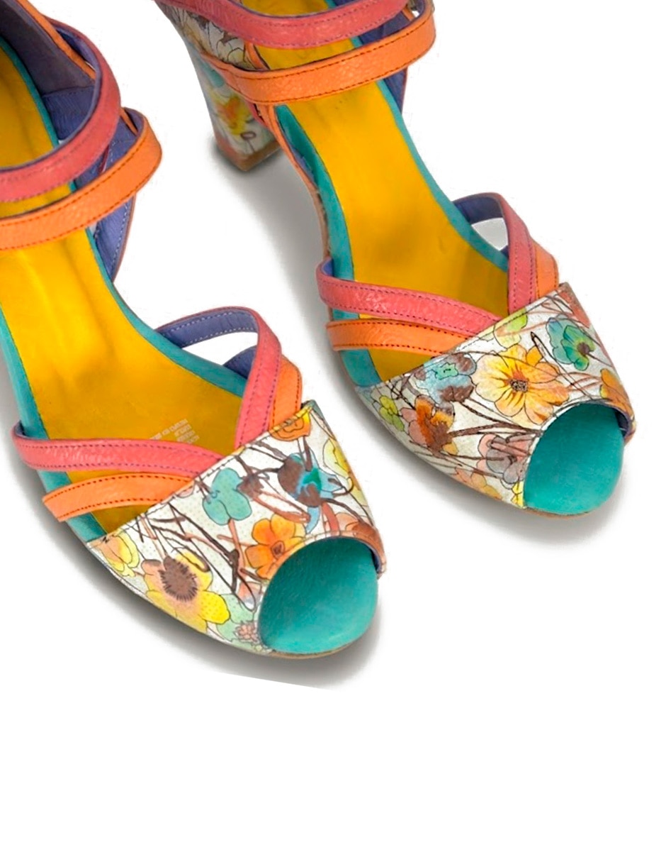 Zapatilla de piel 4