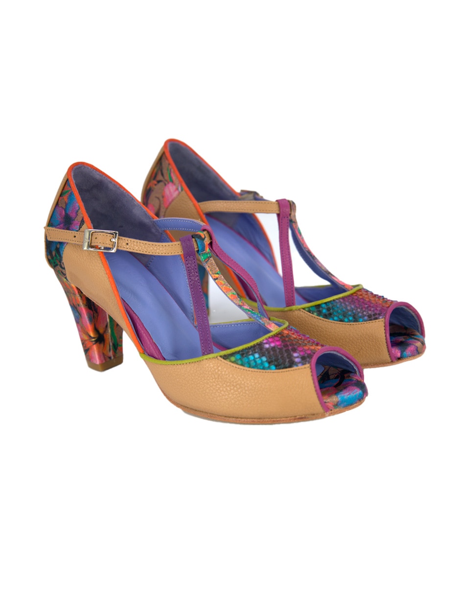 Zapatilla piel 2