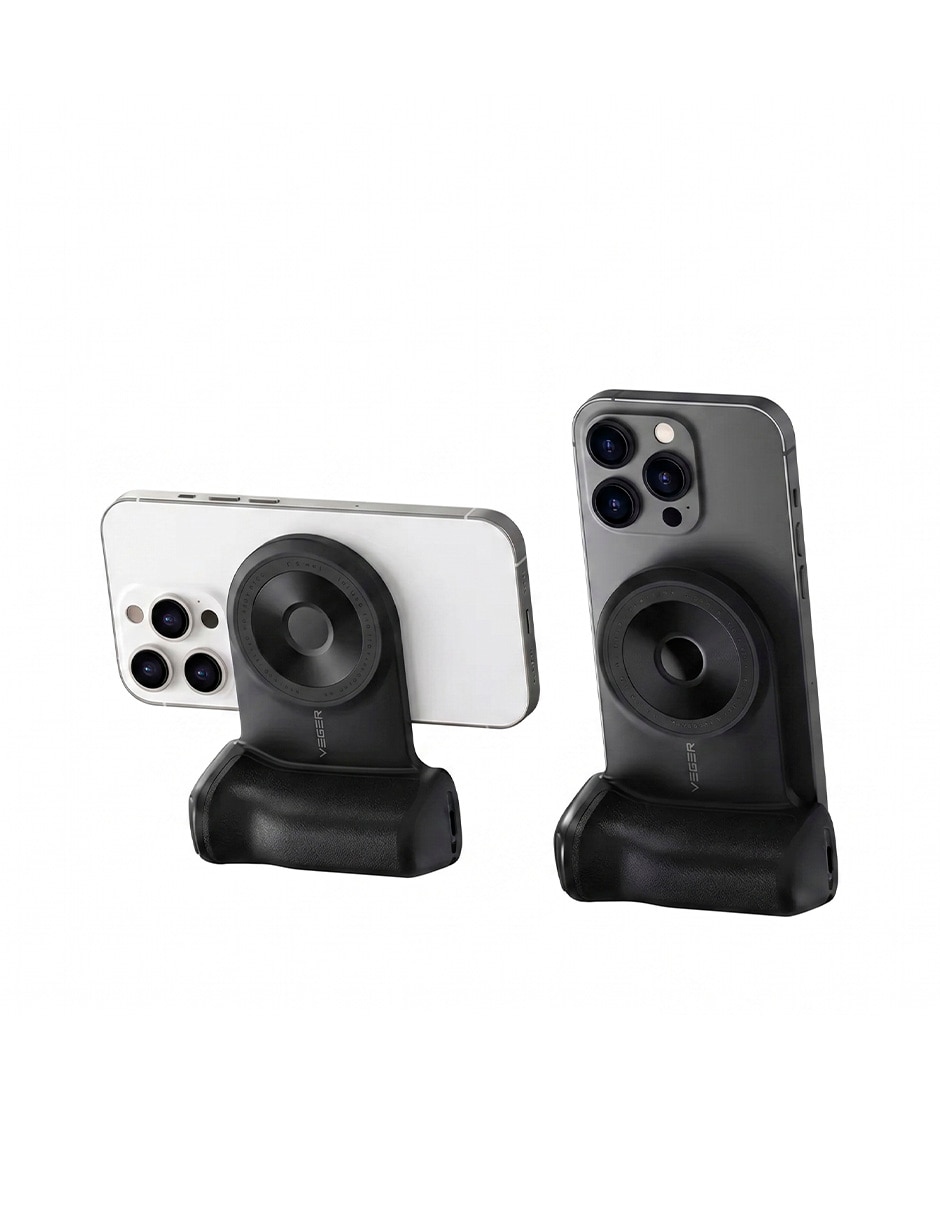 Cargador inalámbrico Genérica grip de cámara con power bank magnético USB tipo C 15 W