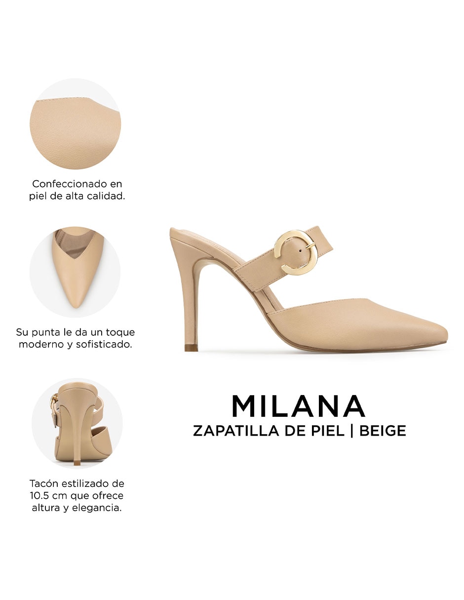 Zapatilla piel davenia zapatillas davenia