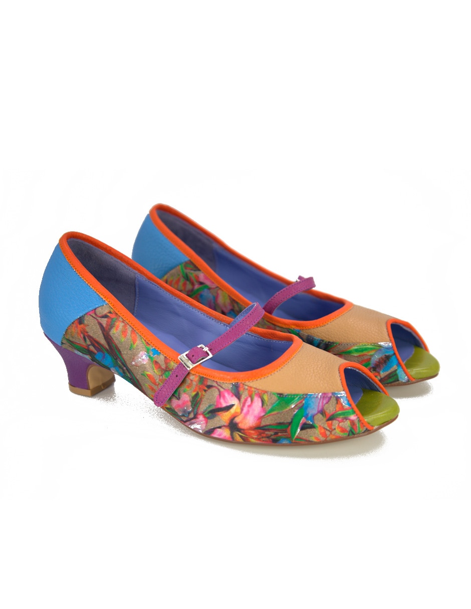 Zapatilla piel 2