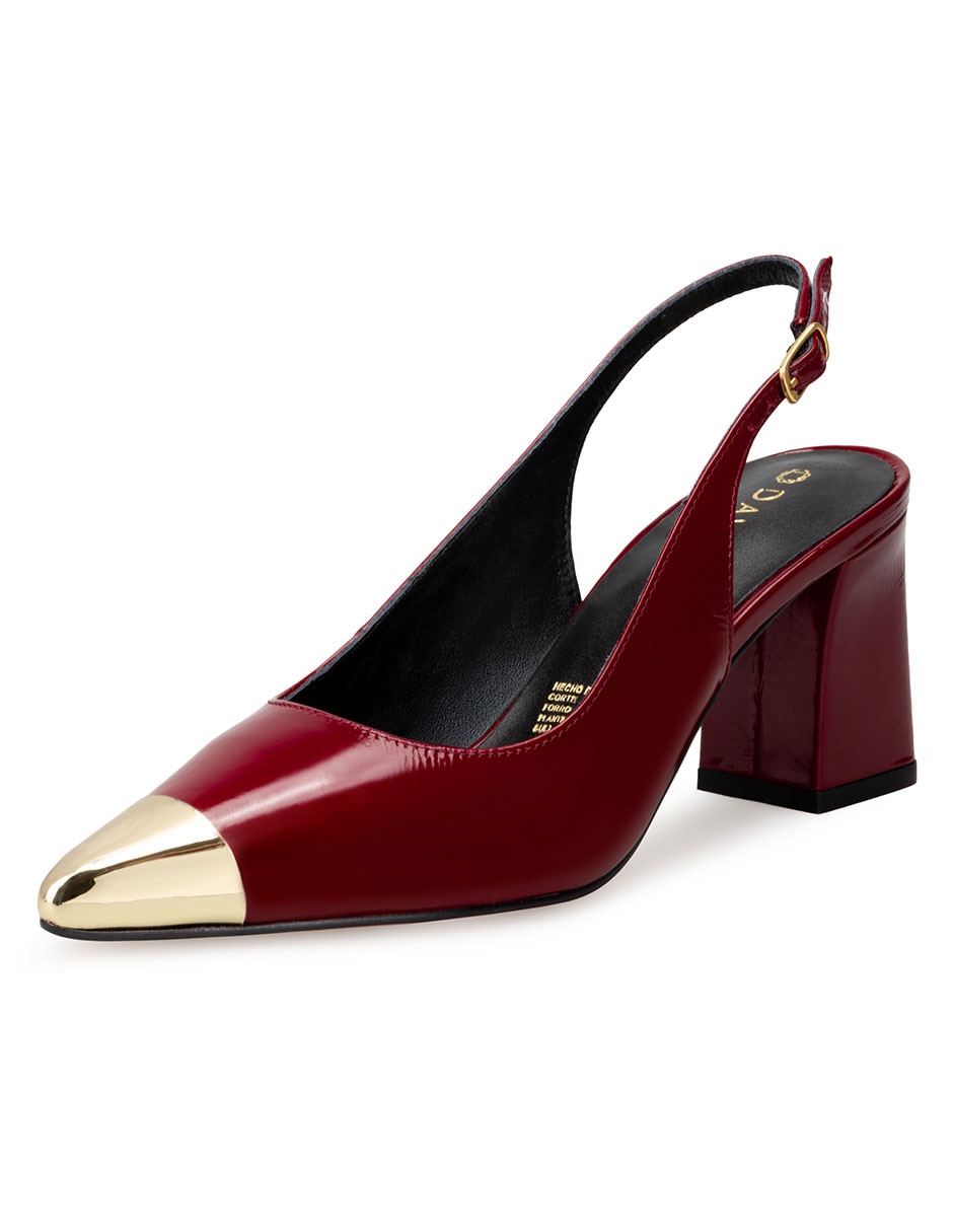 Zapatilla charol piel davenia zapatillas davenia