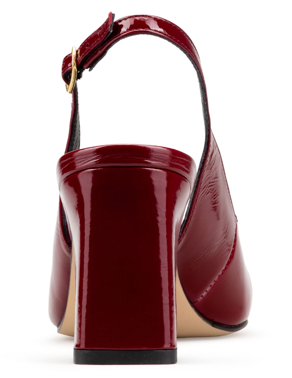 Zapatilla charol piel davenia zapatillas davenia