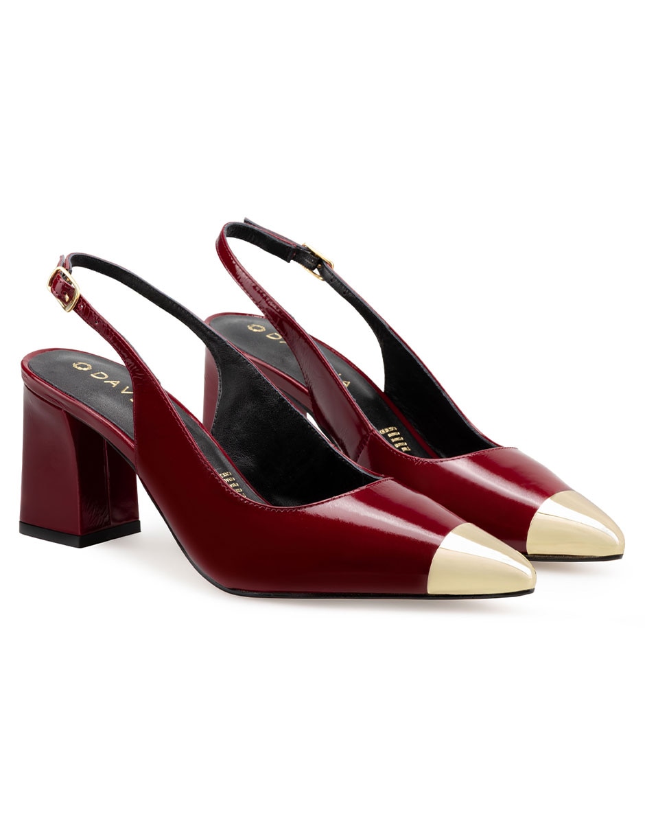 Zapatilla charol piel davenia zapatillas davenia