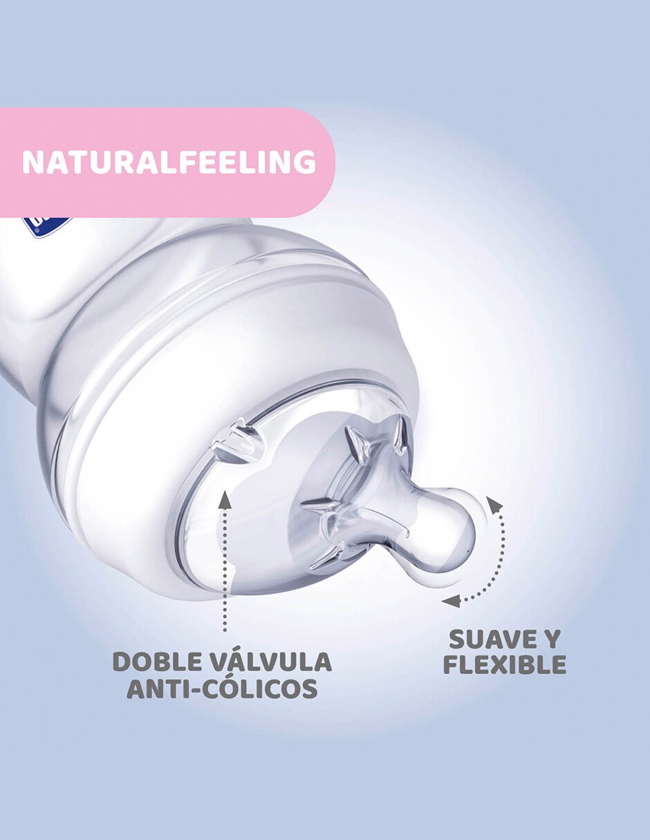Set de biberón Natutal Feeling de 5 oz 10