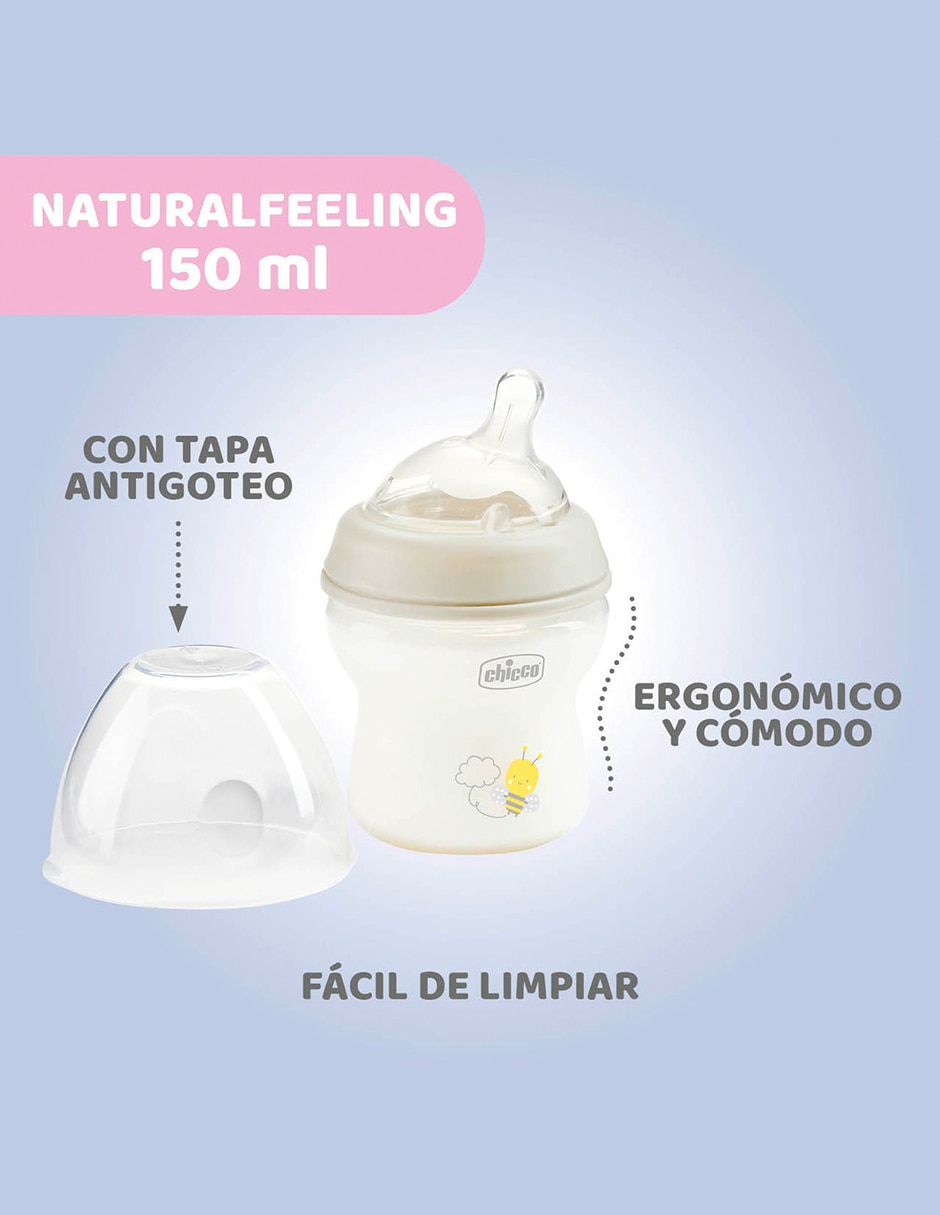 Set de biberón Natutal Feeling de 5 oz 10