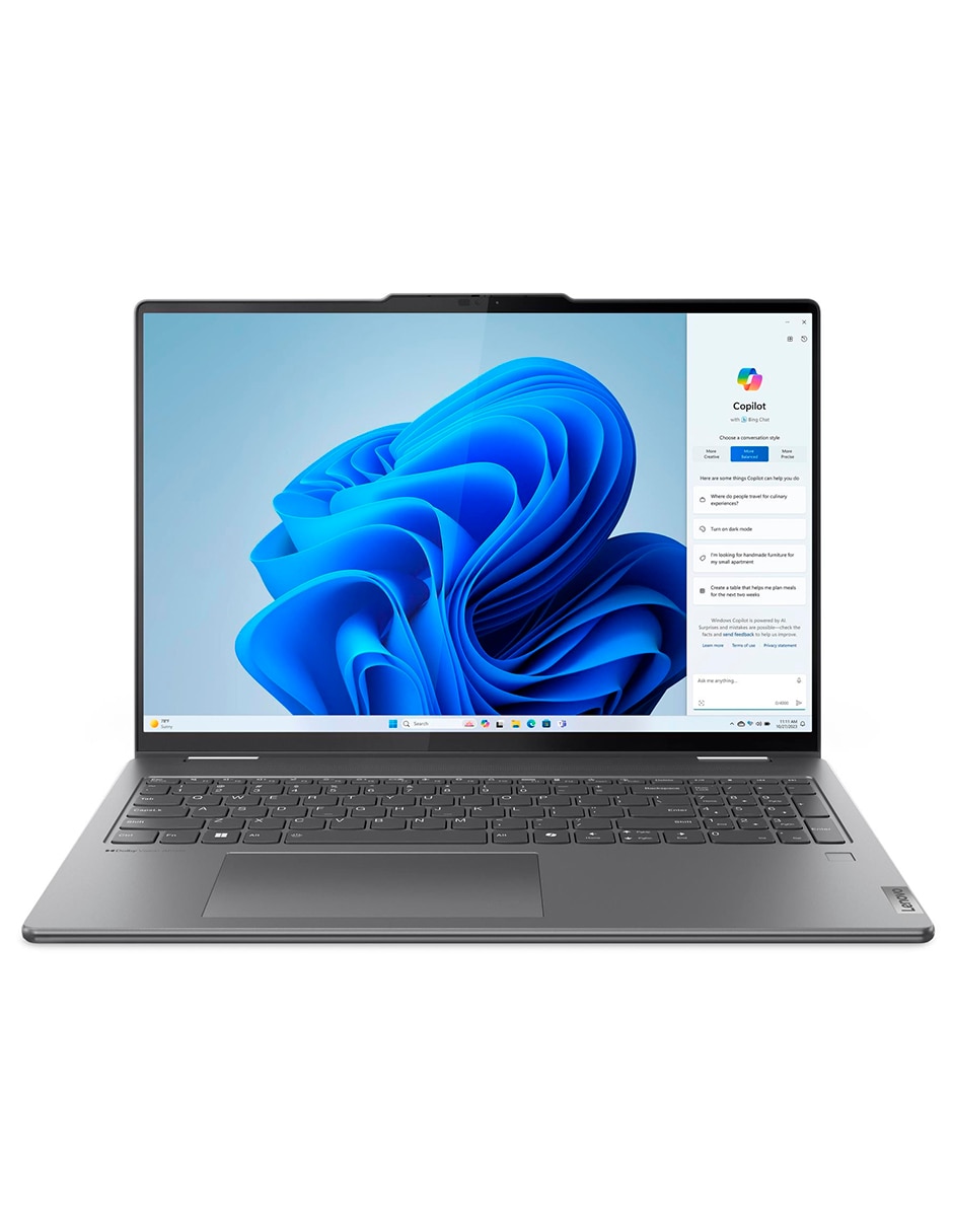 Laptop 2 en 1 83DL0002US 16 pulgadas WUXGA Intel core ultra 7 Intel UHD Graphics 16 GB RAM 1 TB SSD