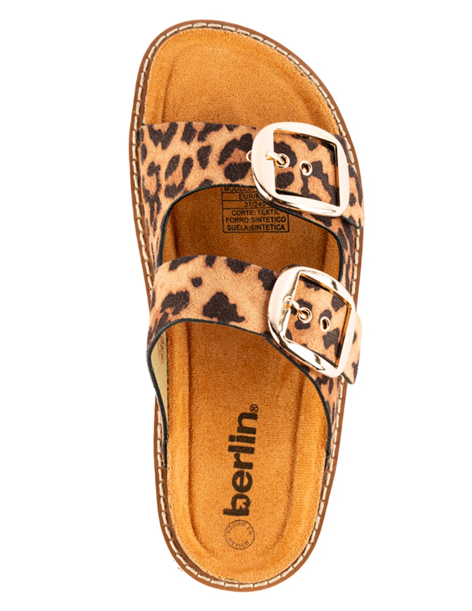 Sandalia Berlin Animal print para mujer