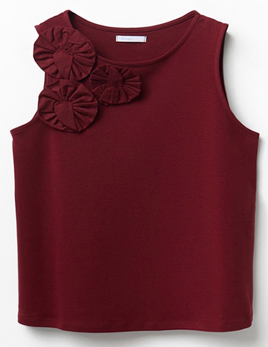 Playera cuello redondo para mujer 2