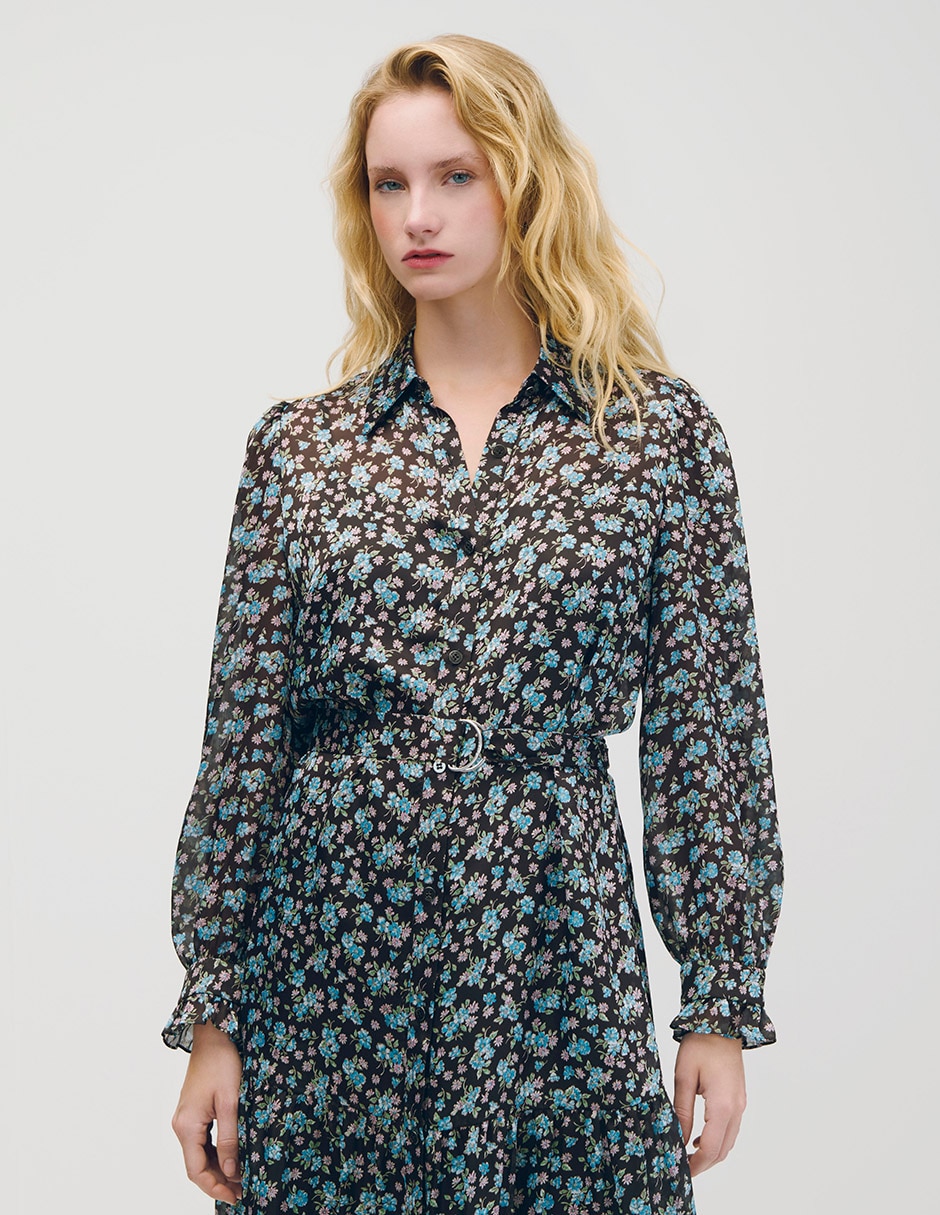 Vestido a la rodilla casual Julio Arian para mujer