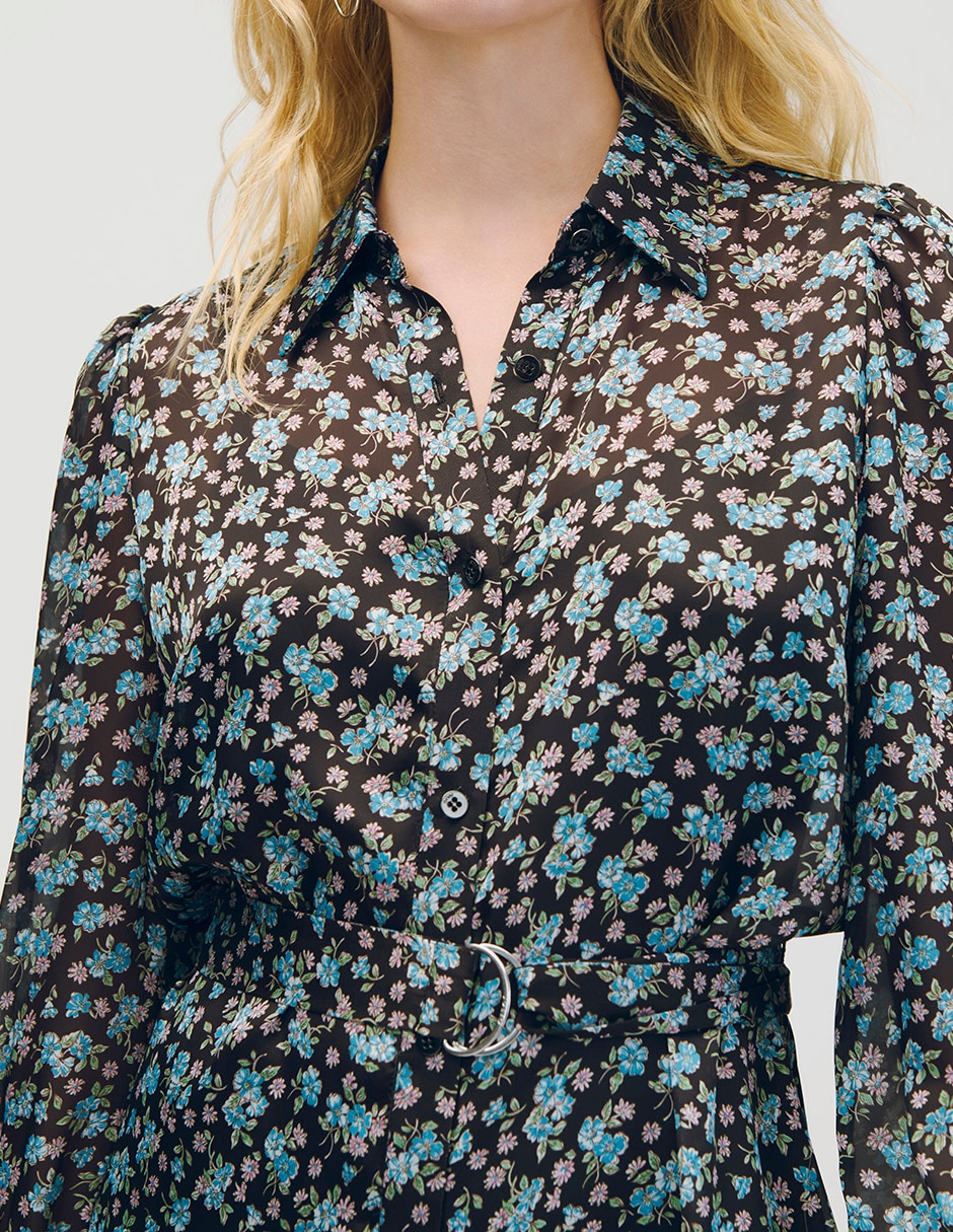 Vestido a la rodilla casual Julio Arian para mujer