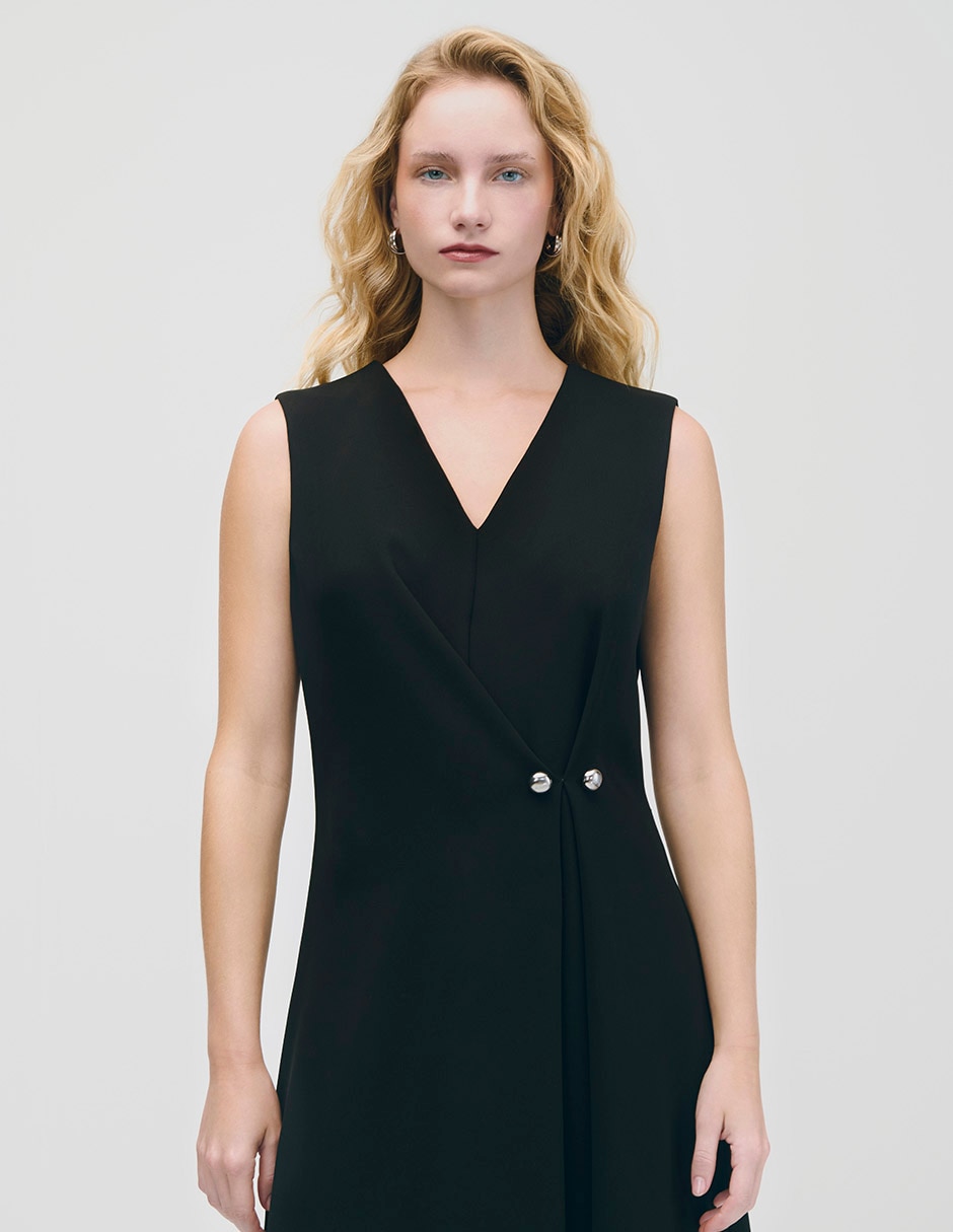Vestido a la rodilla casual Arian para mujer