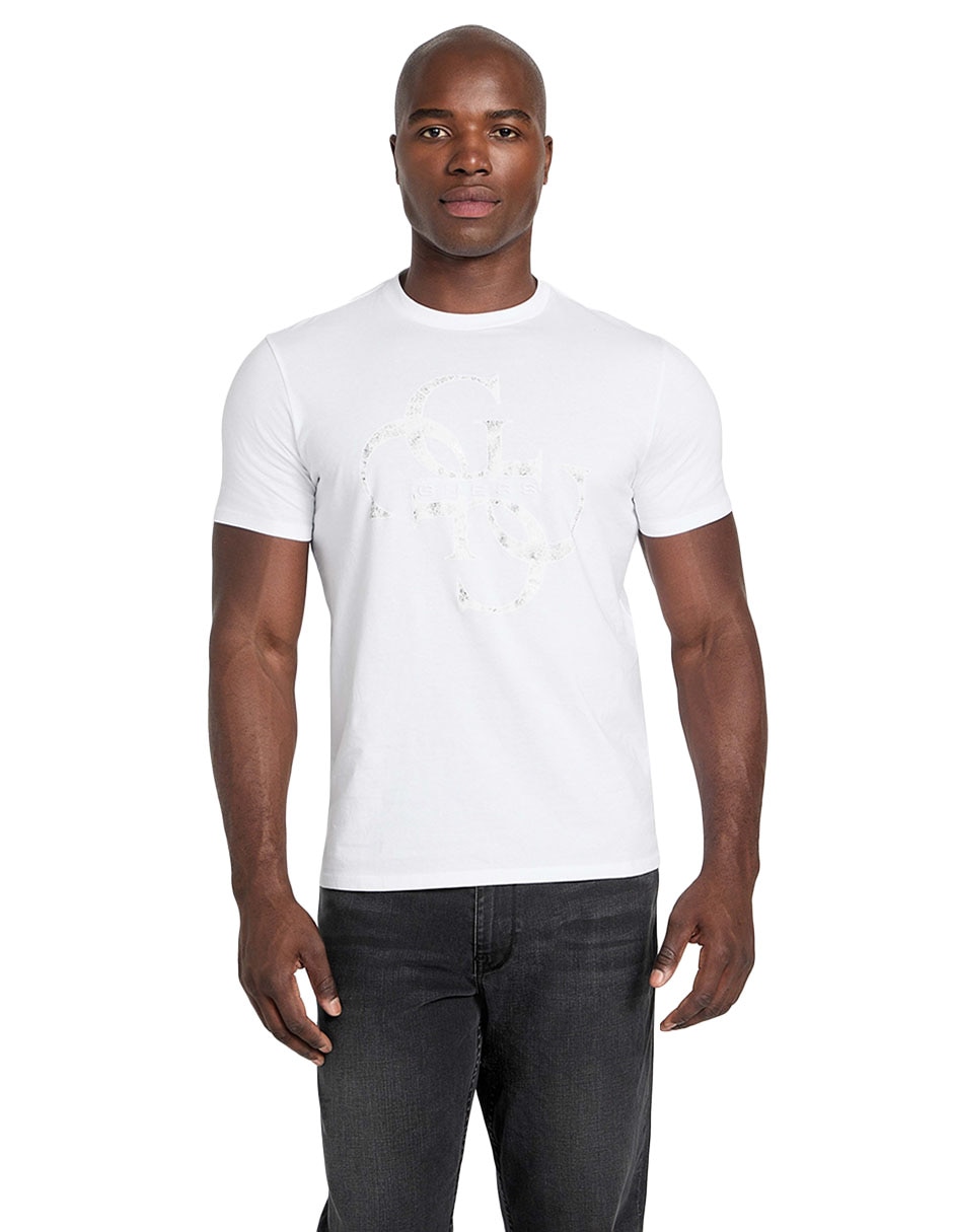 Playera guess cuello redondo para hombre