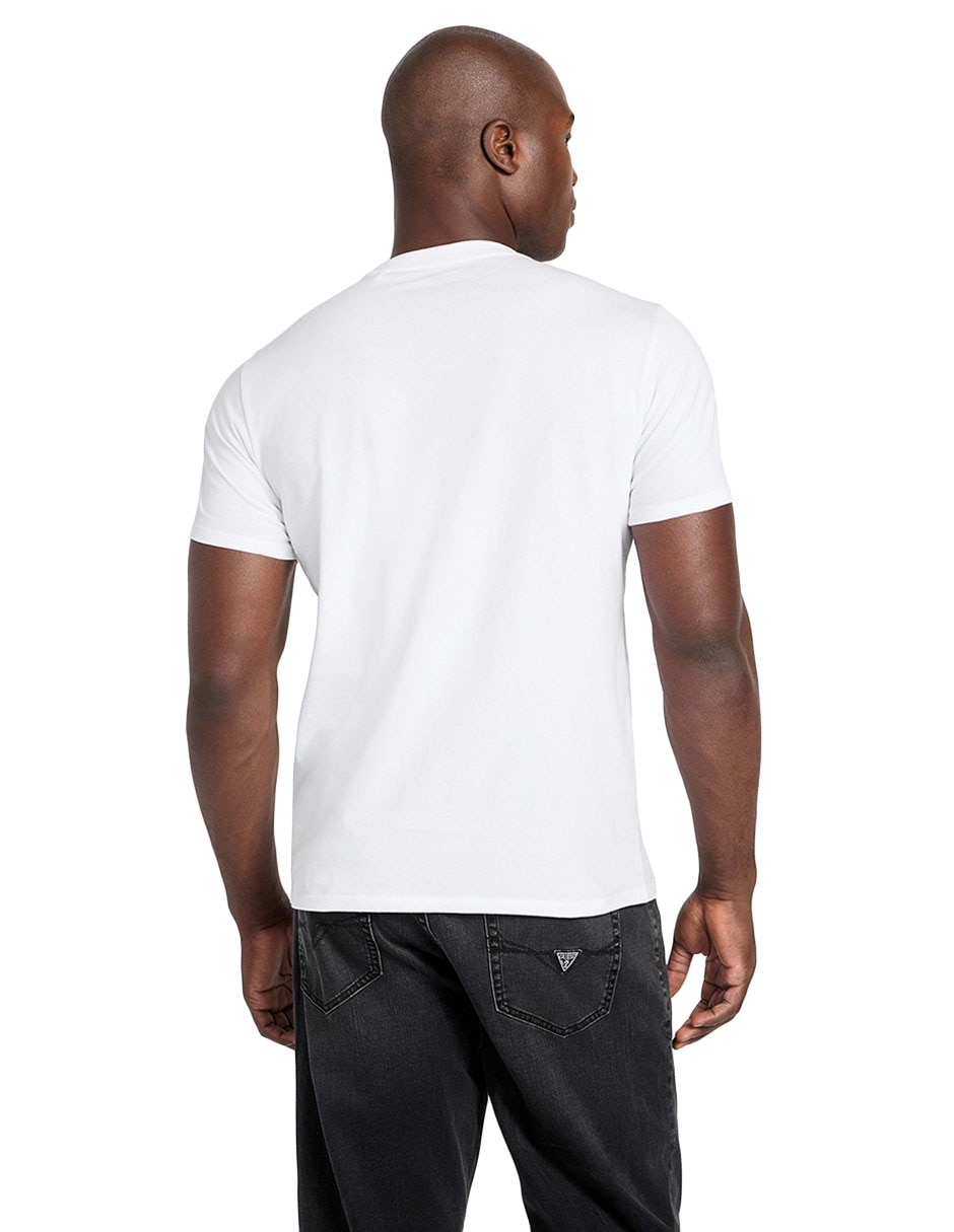 Playera guess guess cuello redondo para hombre