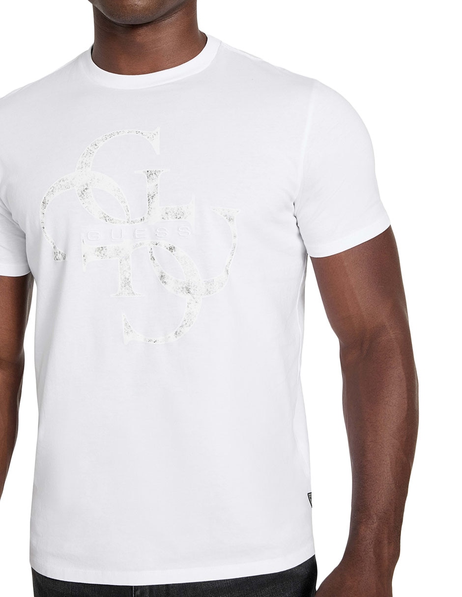 Playera guess guess cuello redondo para hombre