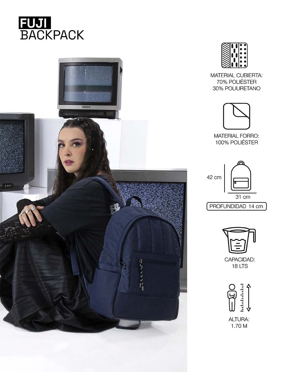 Mochila con portalaptop Cool Capital Fuji unisex
