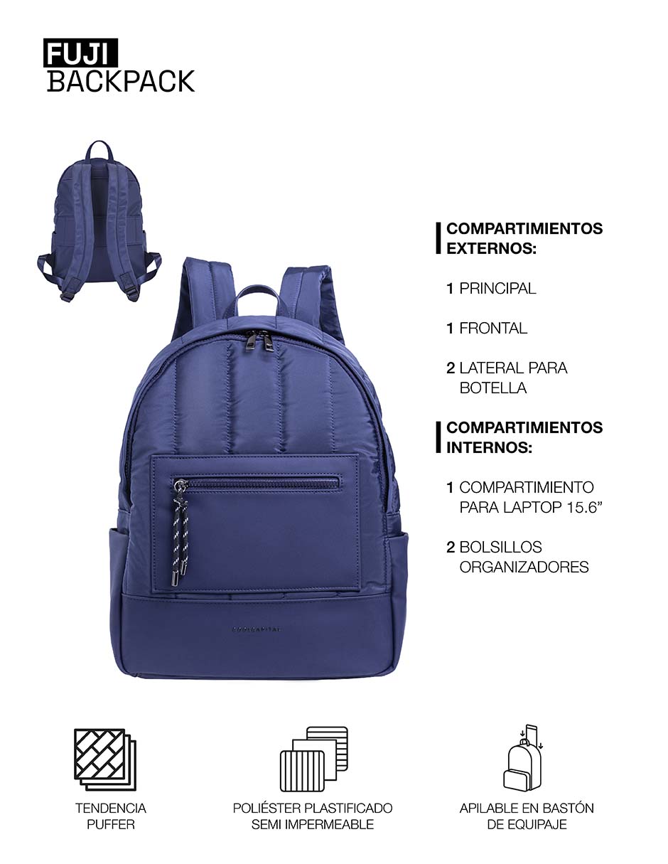 Mochila con portalaptop Cool Capital Fuji unisex