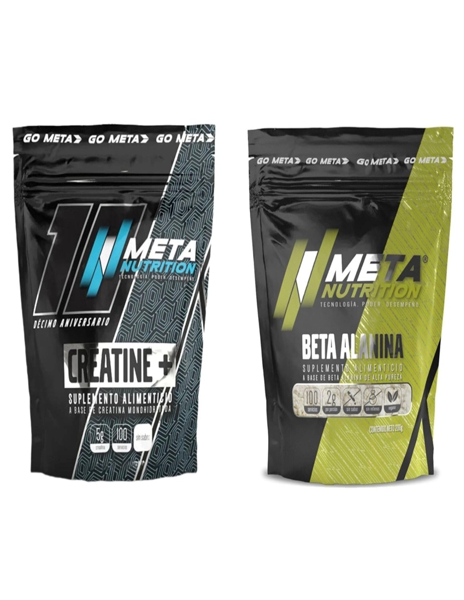 Kit de suplementos alimenticios con creatina + vitaminas y aminoácidos