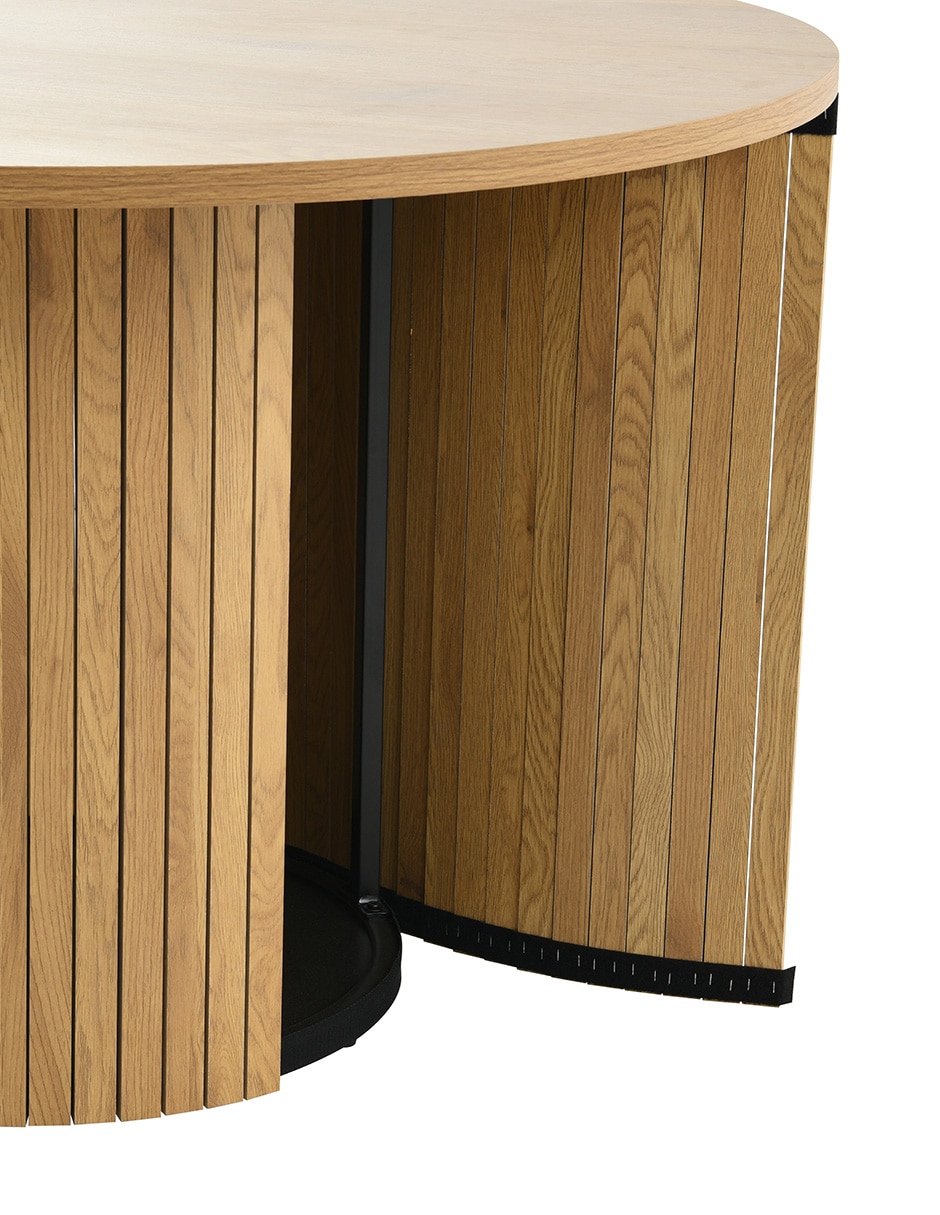 Mesa de comedor armable Shanghai Brum de MDF