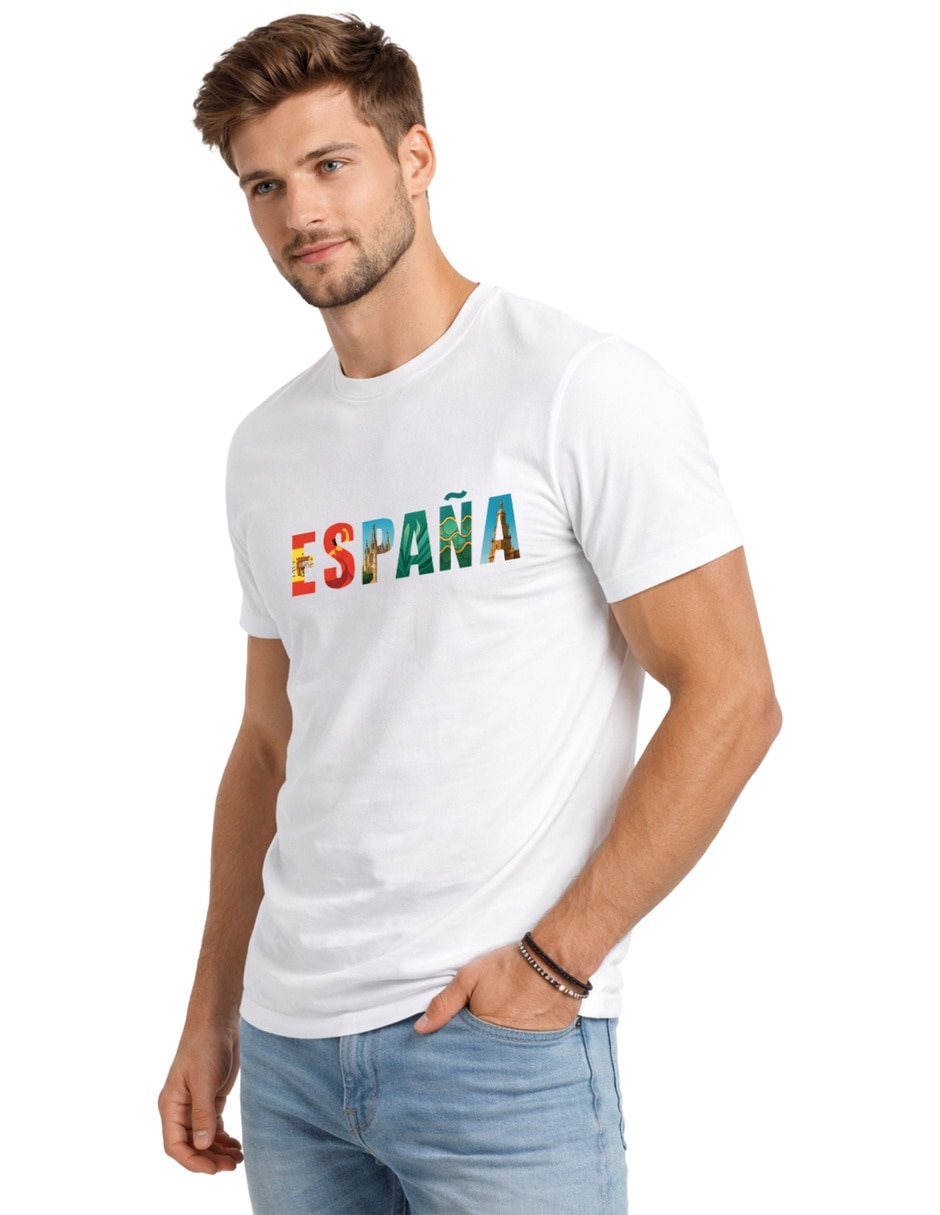 Playera Voltaica cuello redondo para hombre