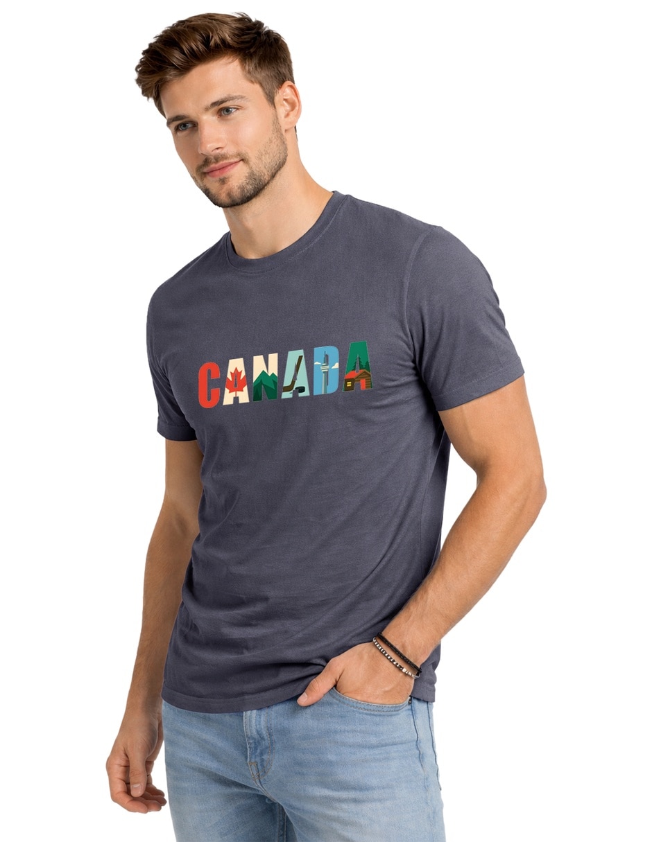 Playera Vd0153 cuello redondo para hombre