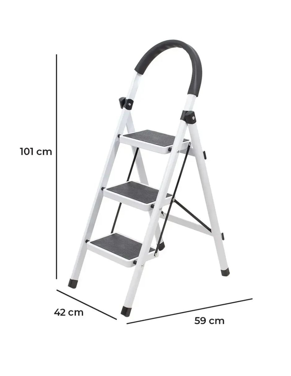 Escalera de tijera Selectshop de acero