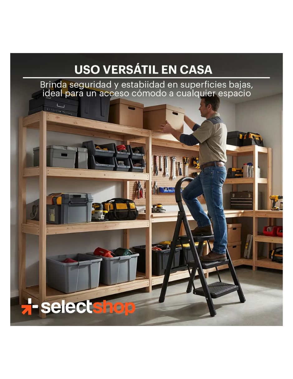Escalera de tijera de Acero 2