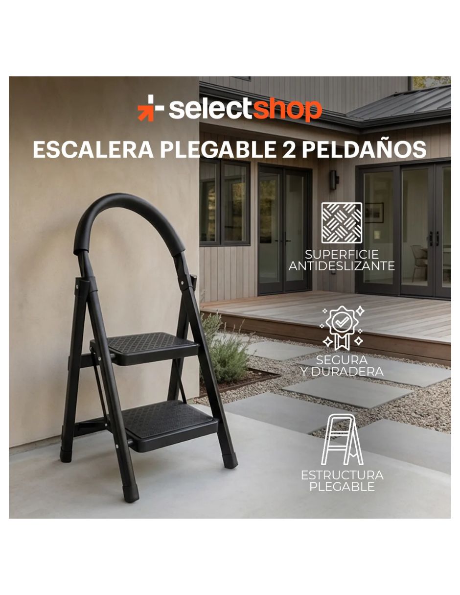 Escalera de tijera Select Shop de acero