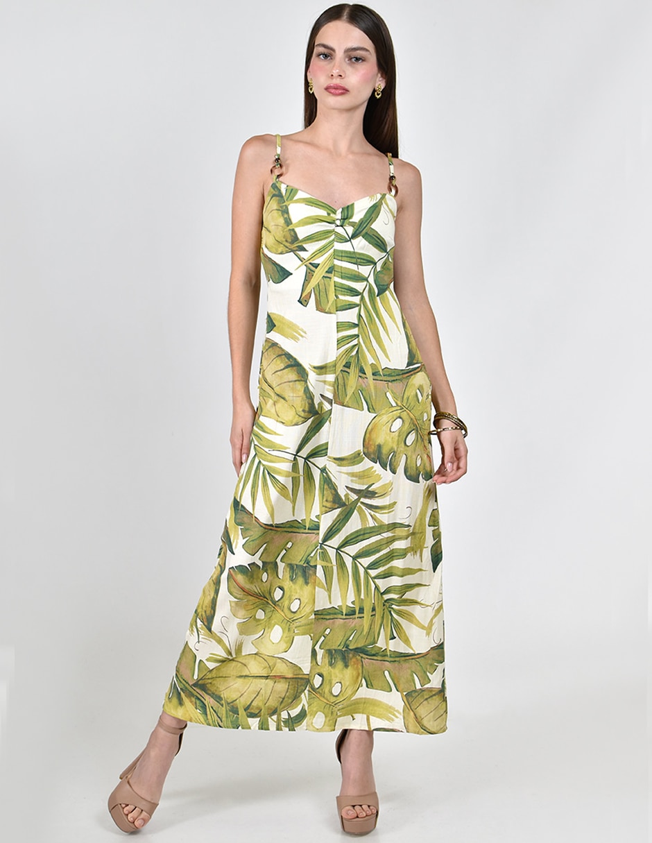 Vestido largo casual para mujer 3