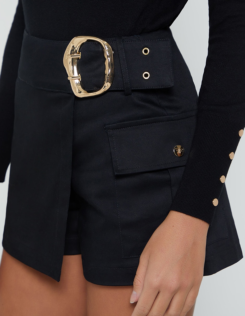 Falda short corto Abs a la cintura