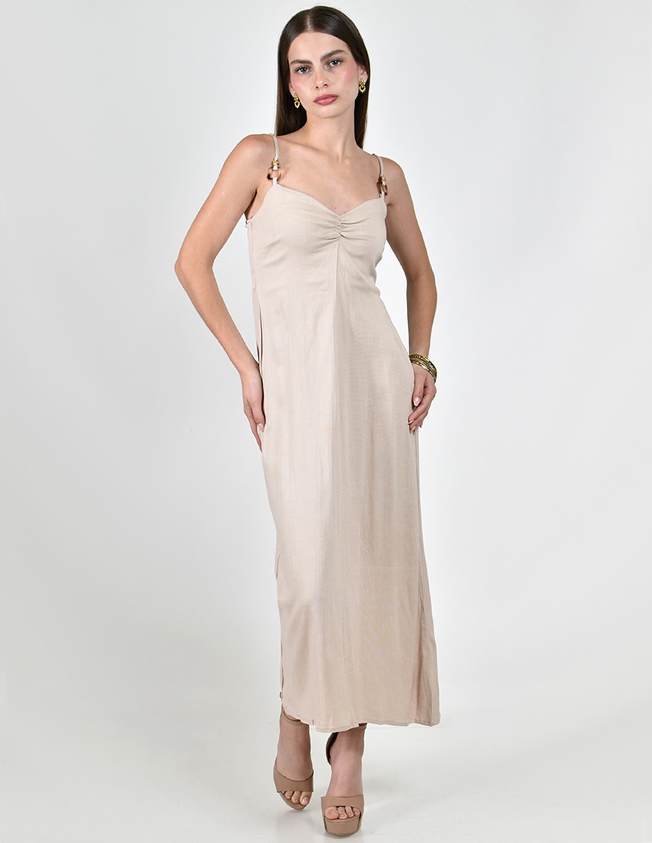 Vestido largo casual para mujer 4