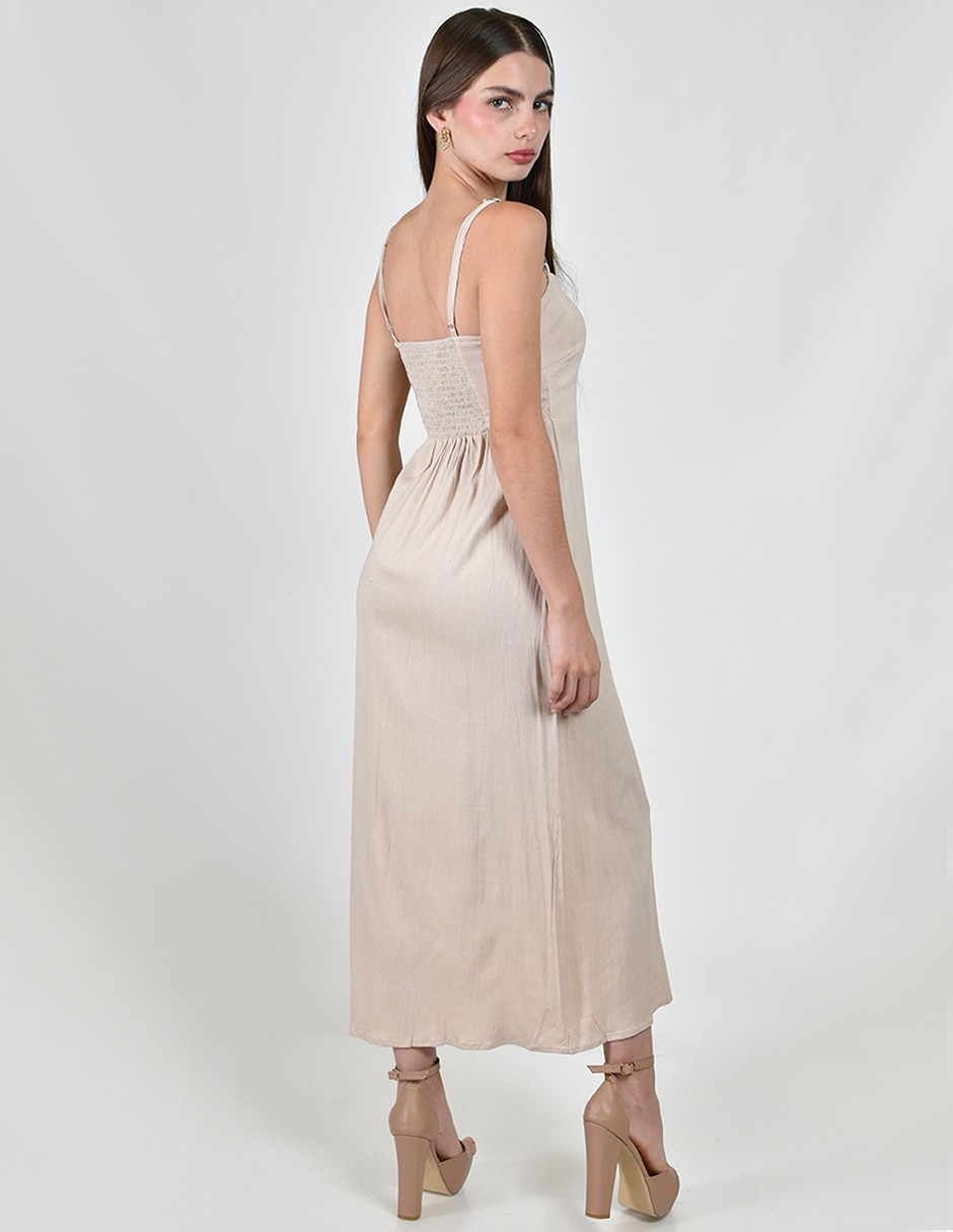 Vestido largo casual para mujer 5
