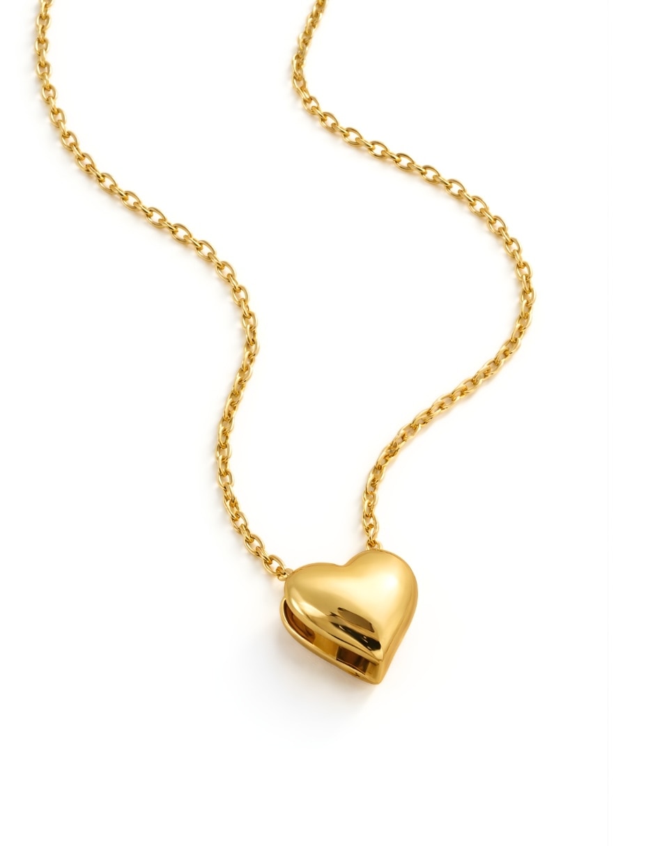 Collar de corazón Zvezda Aurore de Metal 18 K