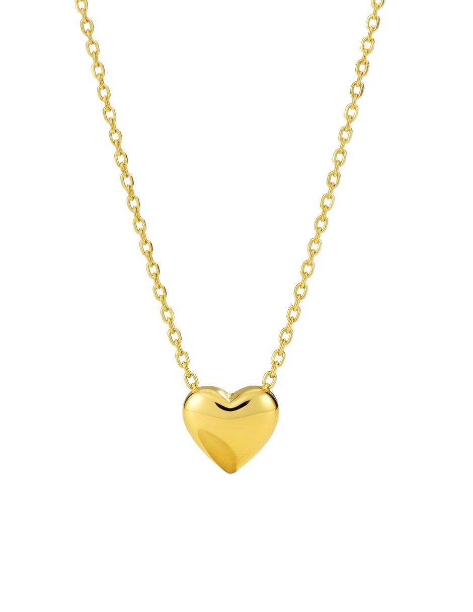 Collar de corazón Zvezda Aurore de Metal 18 K