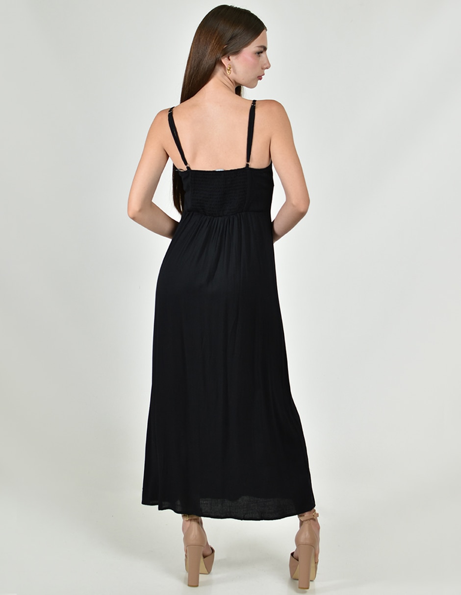 Vestido largo casual para mujer 4